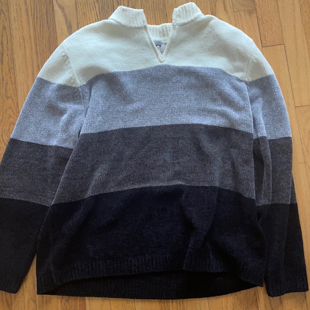 Chenille ombré sweater